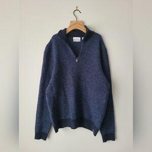 Calvin Klein Merino Quarter Zip Sweater